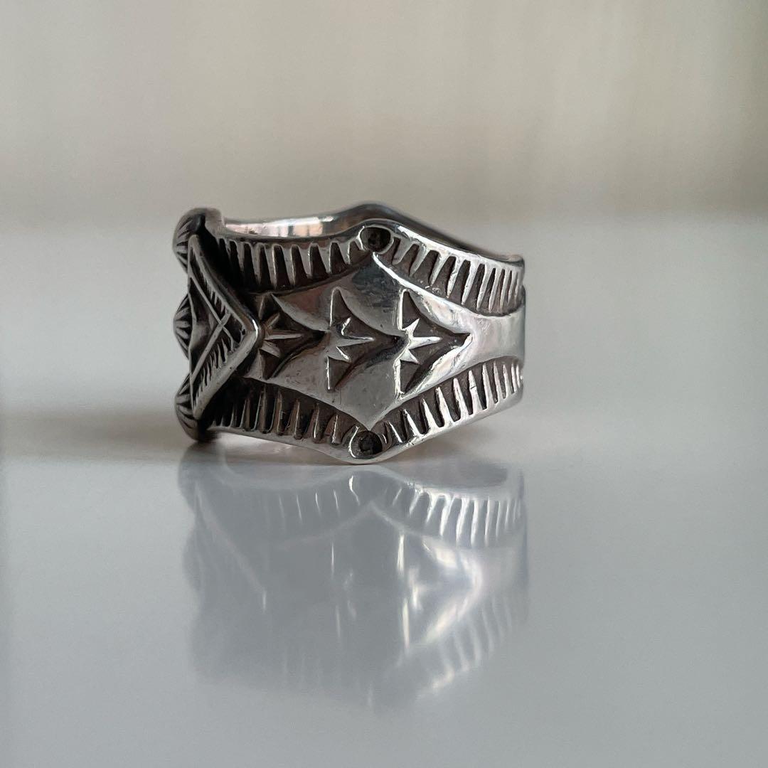 NAVAJO ナバホ SUNSHINE REEVES リング 16号