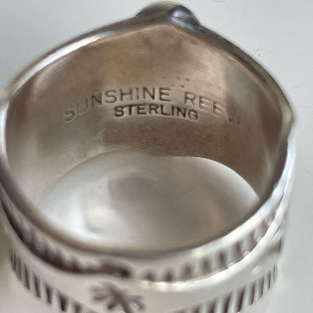 NAVAJO ナバホ SUNSHINE REEVES リング 16号