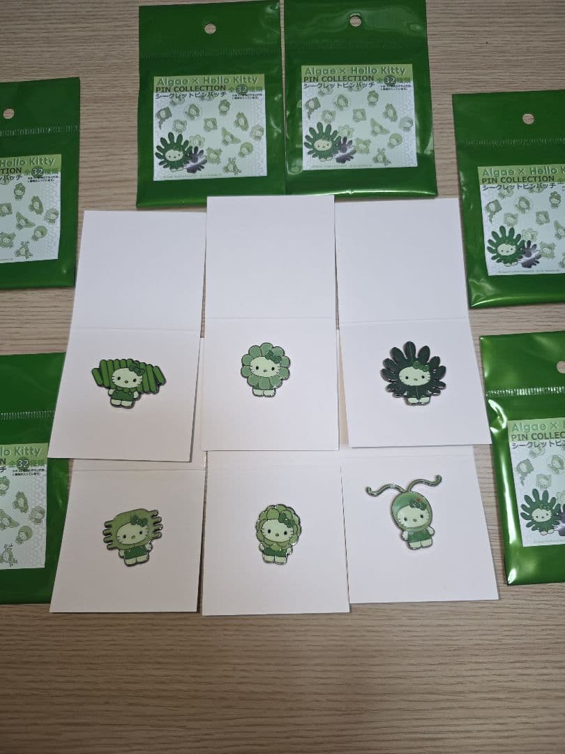 藻キティ 日本館 大阪関西万博 ピンバッジ Algae藻