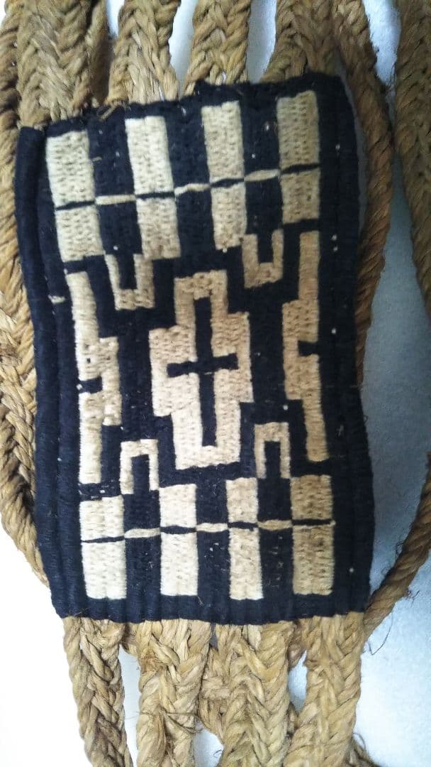 アイヌ背負い縄　タラ　希少民具