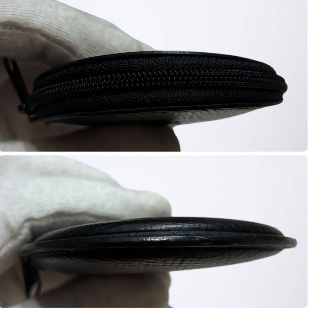 美品　LOEWE ロエベ　ケース　小銭入れ　アナグラム　レザー　ブラック