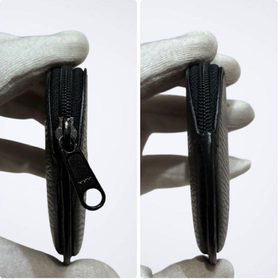 美品　LOEWE ロエベ　ケース　小銭入れ　アナグラム　レザー　ブラック