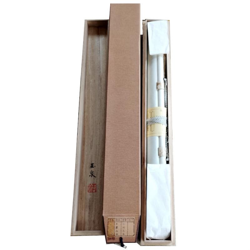 ☆小池玉泉☆「水墨散水」　掛軸　良好！