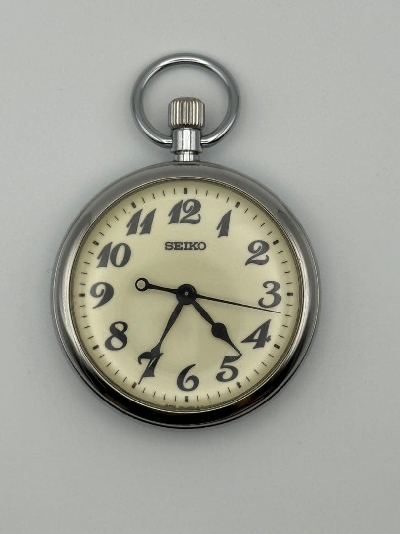SEIKO JR 懐中時計　鉄道　ルミブライト　動作品　B