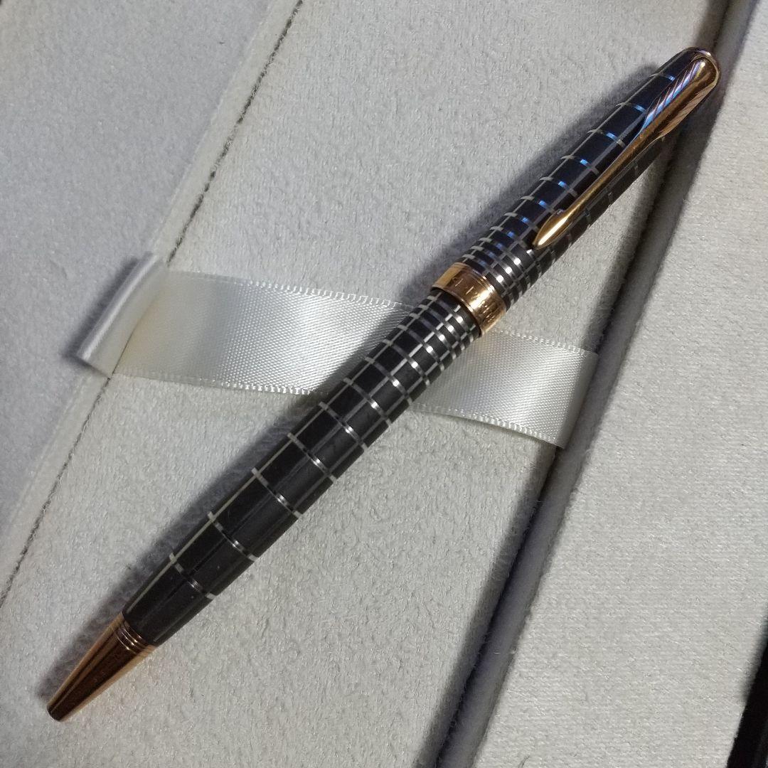 美品 PARKER パーカー ソネットオリジナル レザーペンケースセット