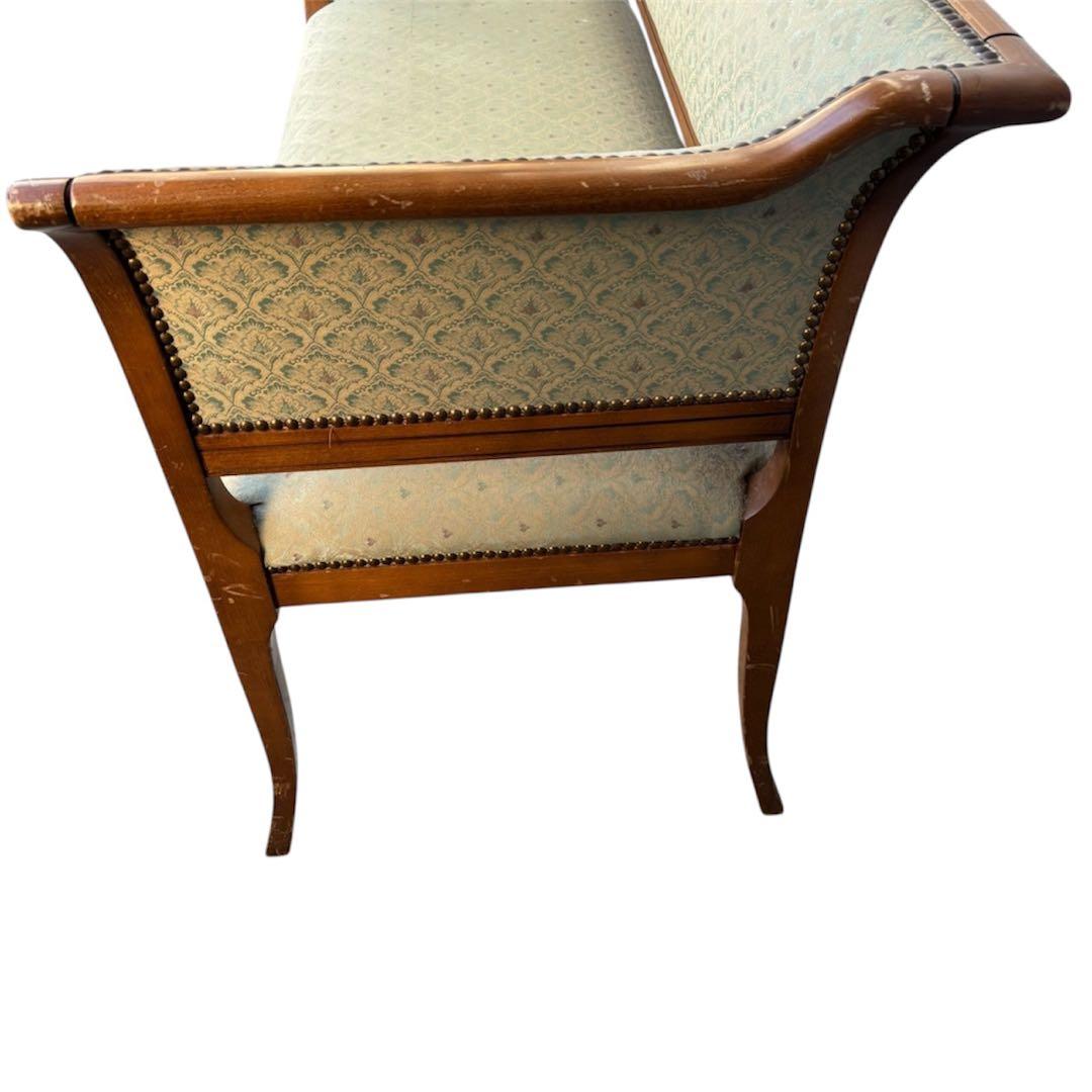 アンティークソファ ヨーロピアンクラシカル 2人掛けソファ ベンチソファ