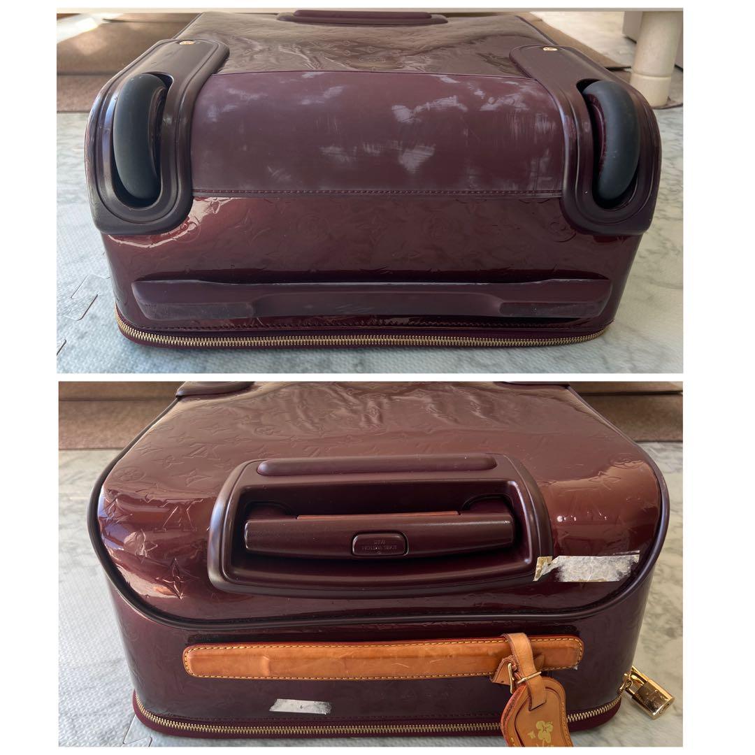 希少✨ルイヴィトン ペガス45 ヴェルニ モノグラム レザー キャリーケース