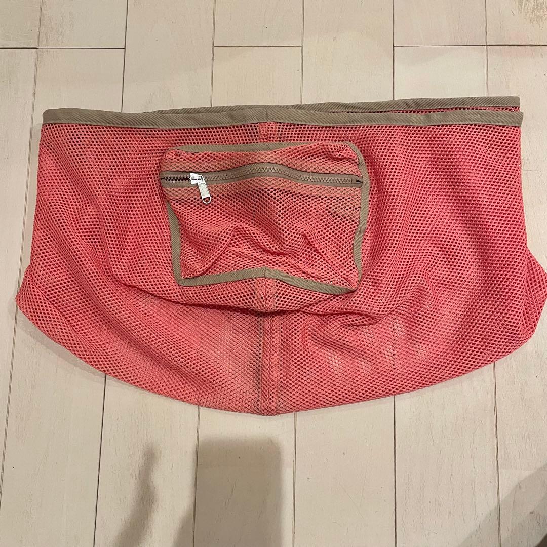 【お得！処分前】erva エルバ　メッシュ　ドッグスリング　S コーラルピンク