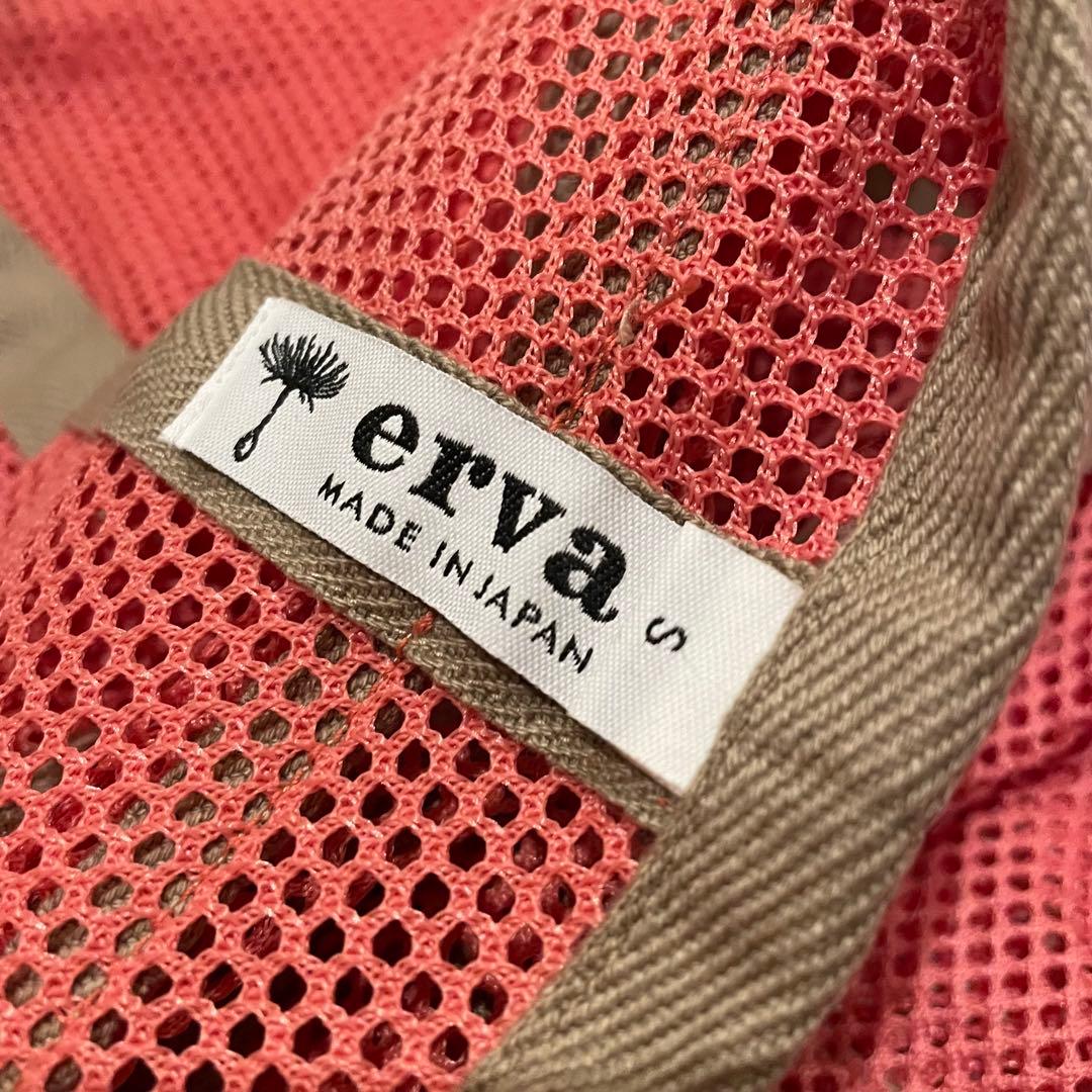 【お得！処分前】erva エルバ　メッシュ　ドッグスリング　S コーラルピンク