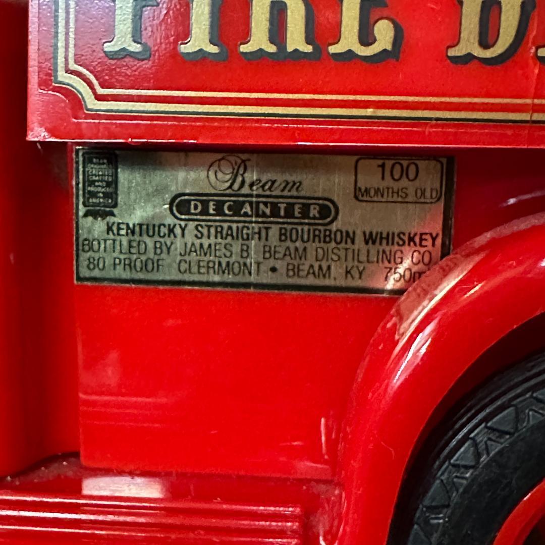 Jim Beam ファイヤーパンパー 消防車 Regal China製 箱付き