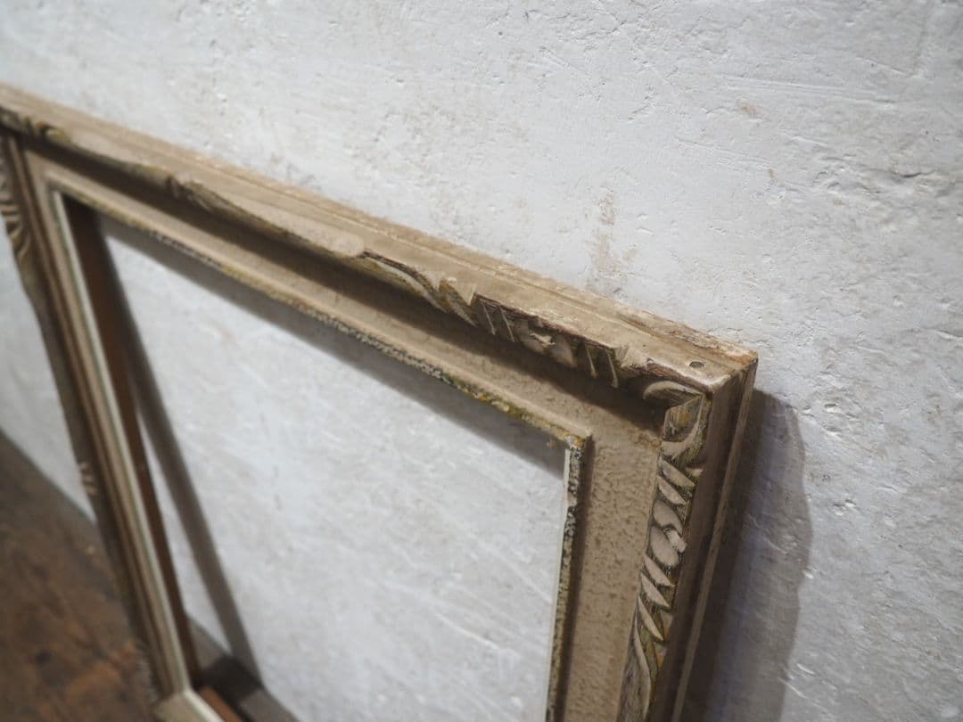 1286 レトロな額縁　F15　アートフレーム　油彩　水彩　画材　ビンテージ