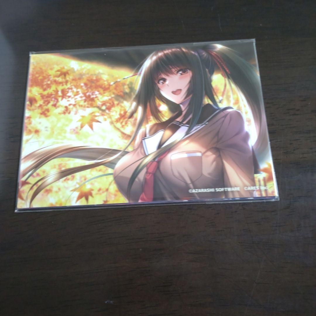 switch アマカノ2　エビテン　購入特典3Dクリスタルセット　特製ブロマイド