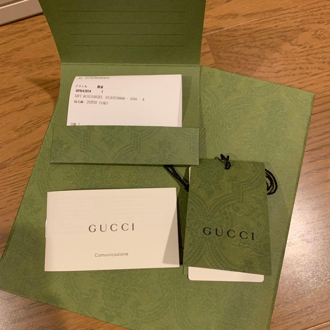 GUCCI デニムカチューシャ　1回着用　未使用に近い