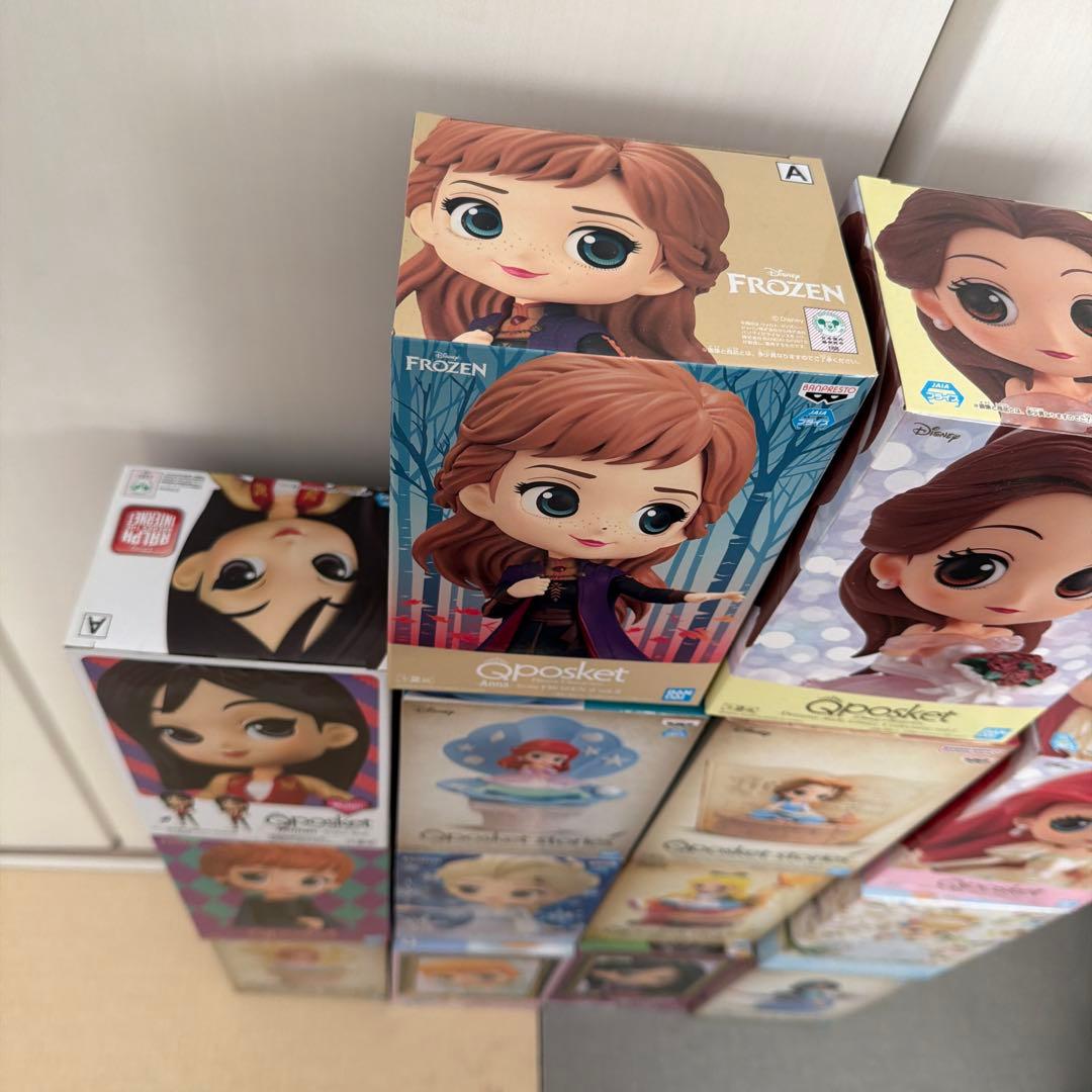 ディズニー Qposket フィギュア 15体セット
