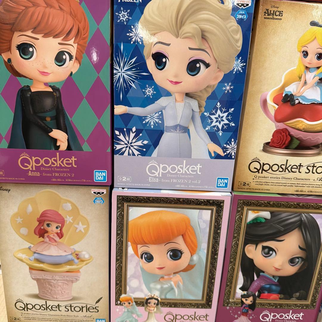 ディズニー Qposket フィギュア 15体セット
