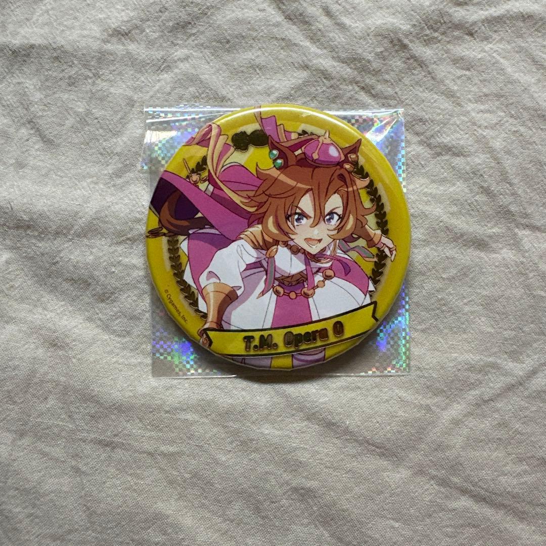 テイエムオペラオー　rttt 箔押し　缶バッチ