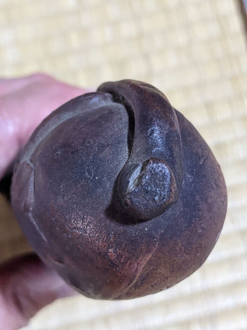 ♦江戸〜明治時代 掛け花 瓜形花器 花入 花活 コレクション 骨董品アンティーク