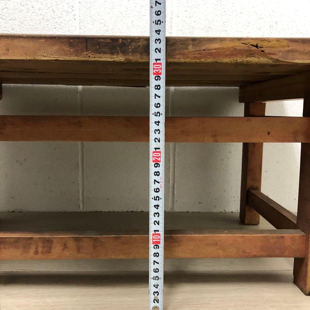 古家具　机　文机　昭和レトロ　アンティーク　木製