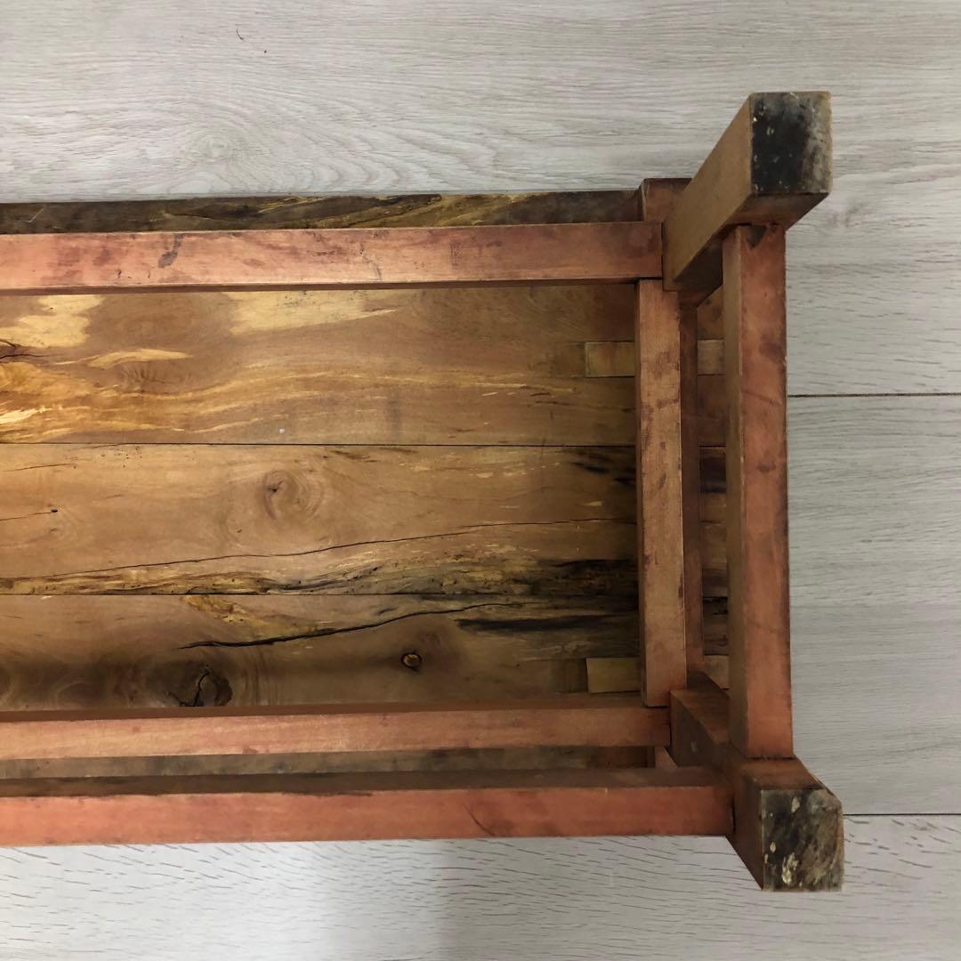 古家具　机　文机　昭和レトロ　アンティーク　木製