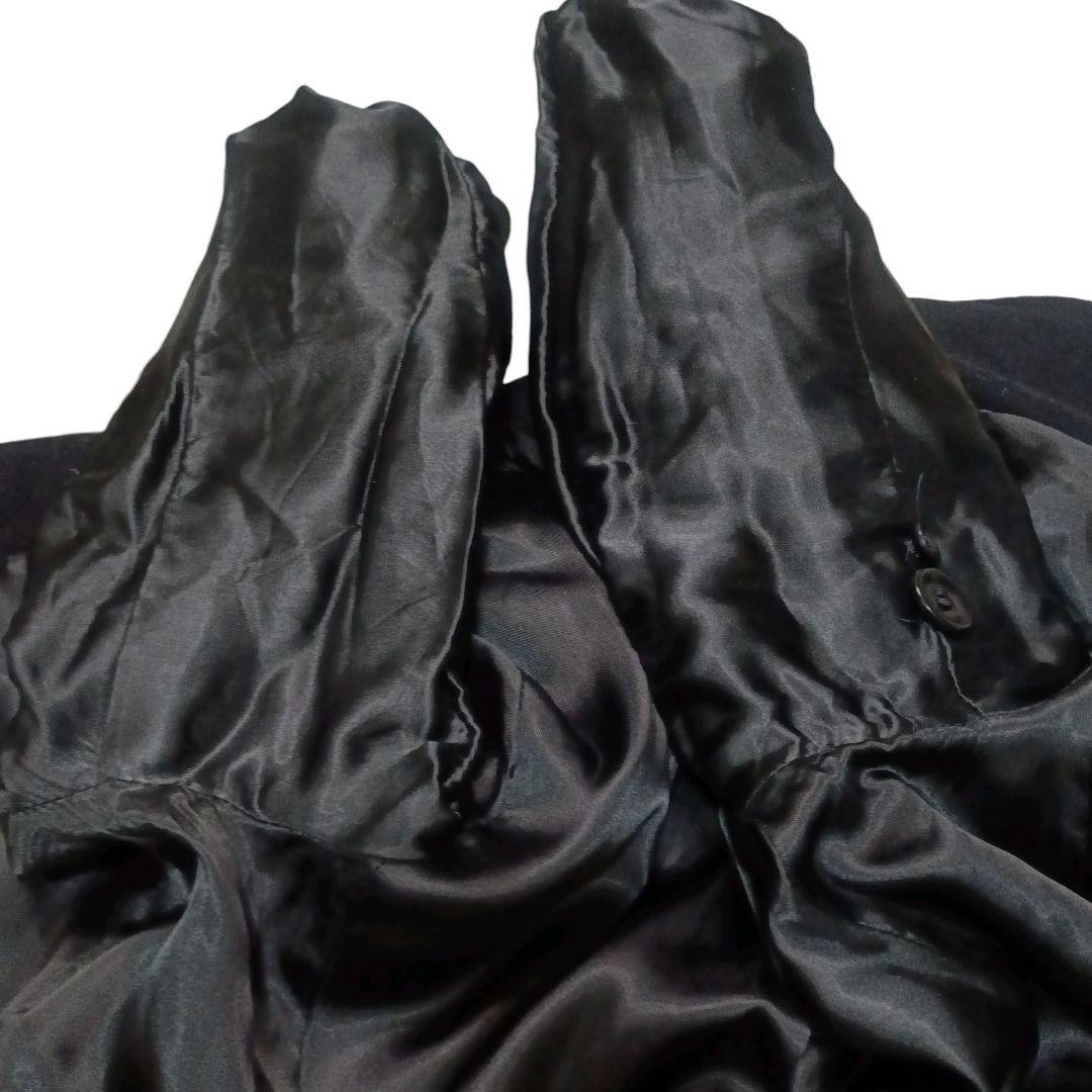 ✨MAX&Co. アンゴラ混 マキシ丈 シングル チェスターコート 黒 Lサイズ