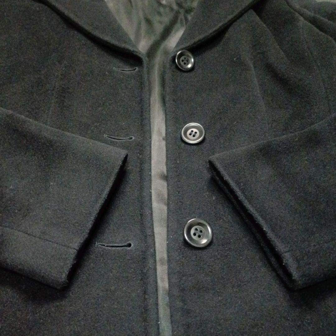 ✨MAX&Co. アンゴラ混 マキシ丈 シングル チェスターコート 黒 Lサイズ