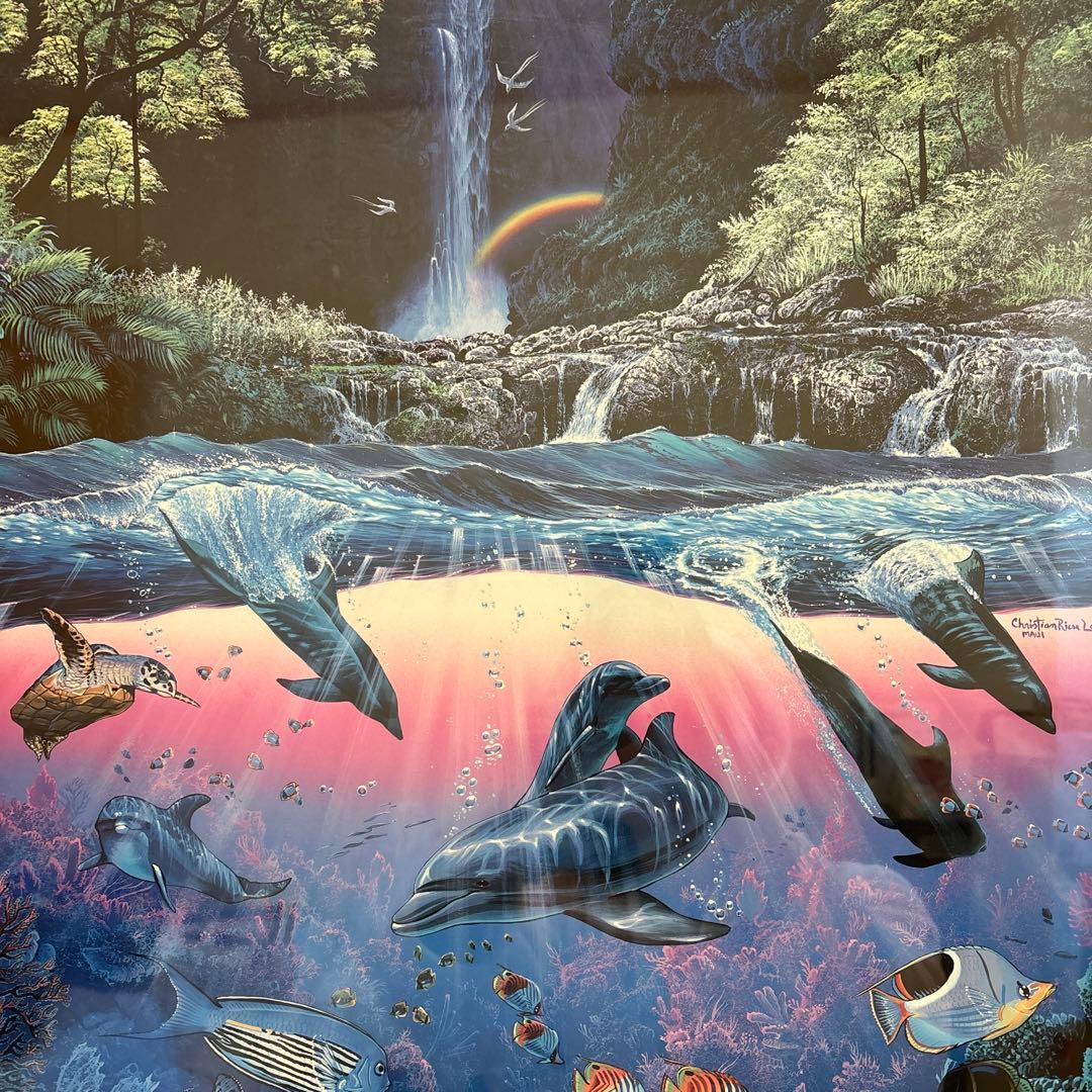 ラッセン　ザインフィニットウェイ　アート　ポスター　額入り