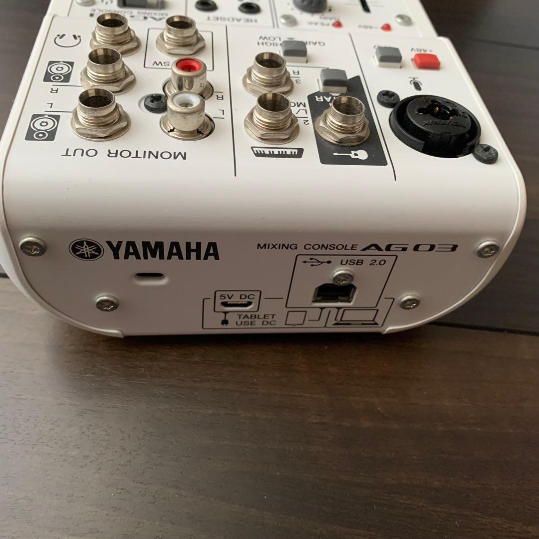 YAMAHAヤマハ AG03 オーディオインターフェイス