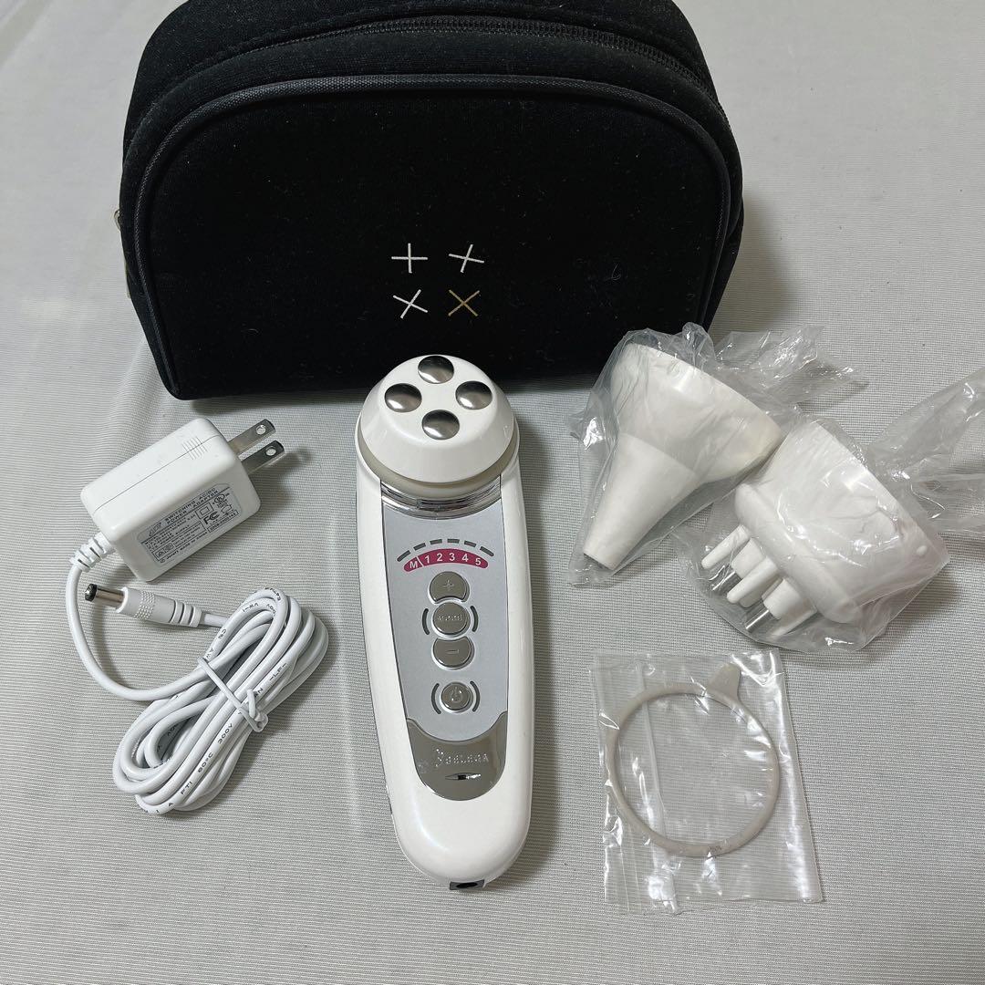 美顔器 5段階強さ調整 LED付き セルキュア4tプラス