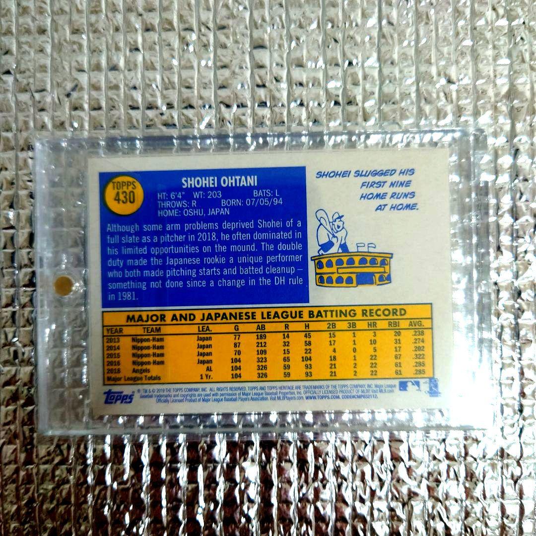 【超レア】2019 Topps Heritage SP ルーキーカップ 大谷翔平