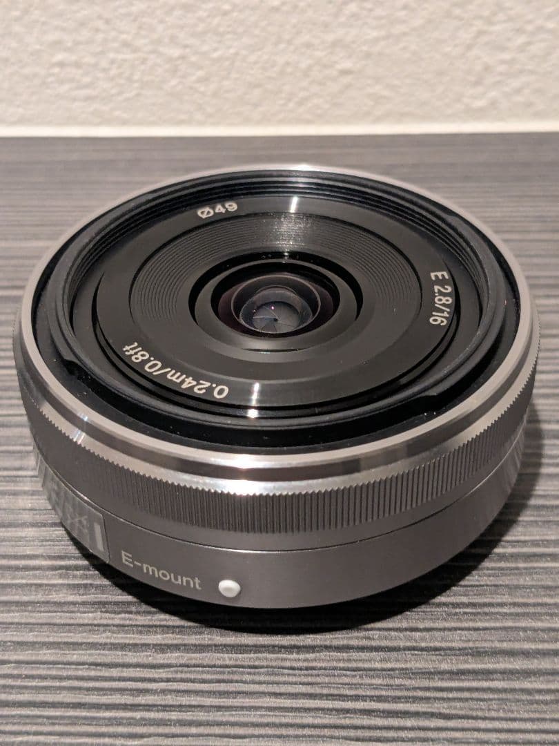 SONY 単焦点レンズ SEL16F28 16mm F2.8 Eマウント 美品