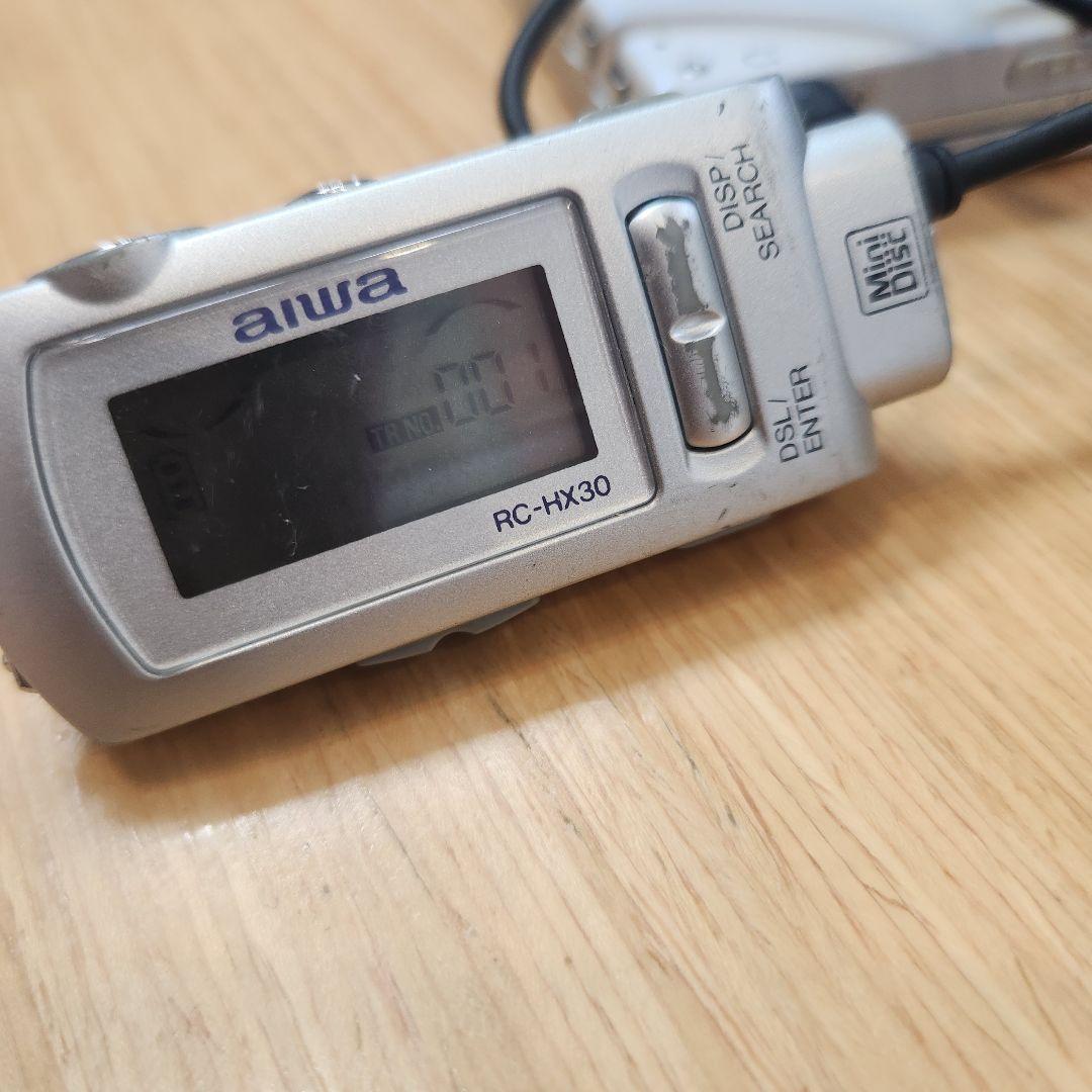 AIWA AM-HX50 アイワポータブル　MDプレーヤー　(動作品）