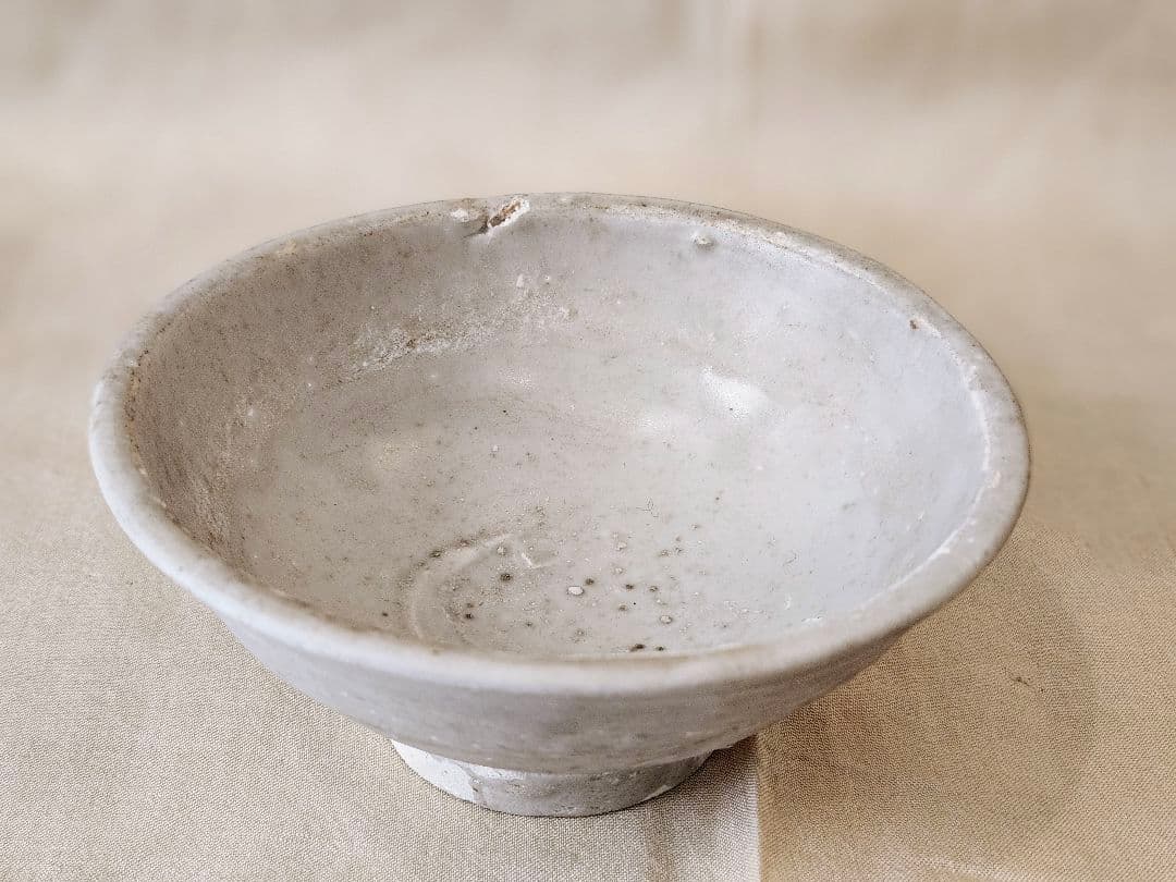中国 宋代 宋白磁 茶碗 飯椀 古道具 骨董 器 食器