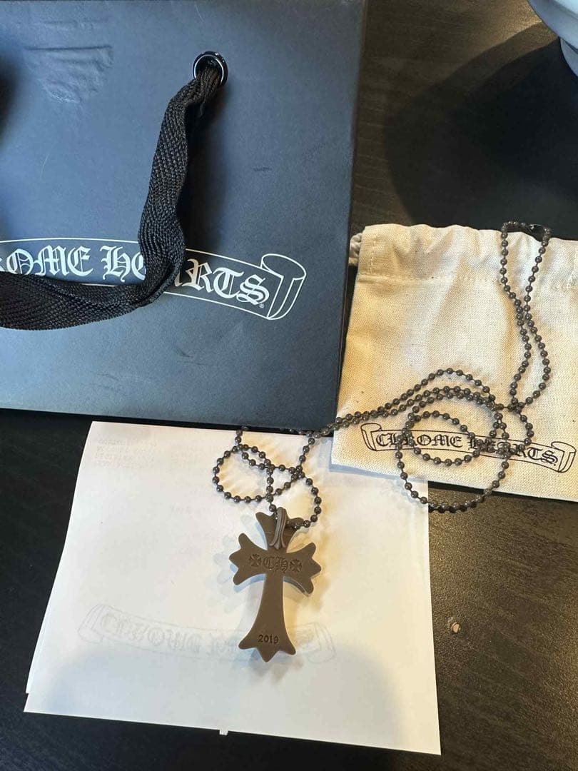 2025新作　クロムハーツ シリコンネックレス 茶色