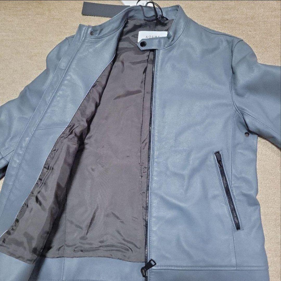 【TK】AOURE　アウール　イタリアンレザー　ライダースジャケット　M