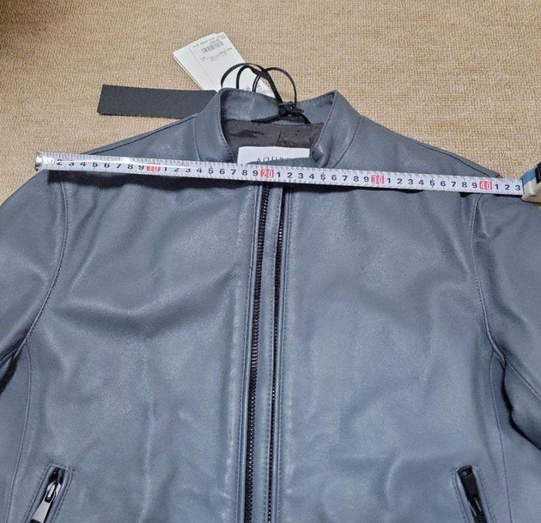 【TK】AOURE　アウール　イタリアンレザー　ライダースジャケット　M