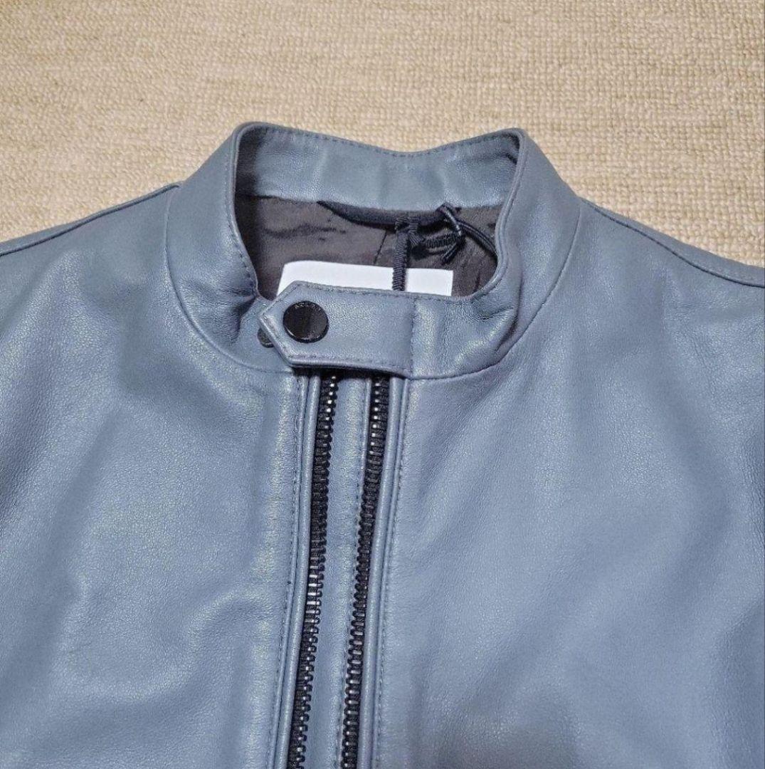 【TK】AOURE　アウール　イタリアンレザー　ライダースジャケット　M