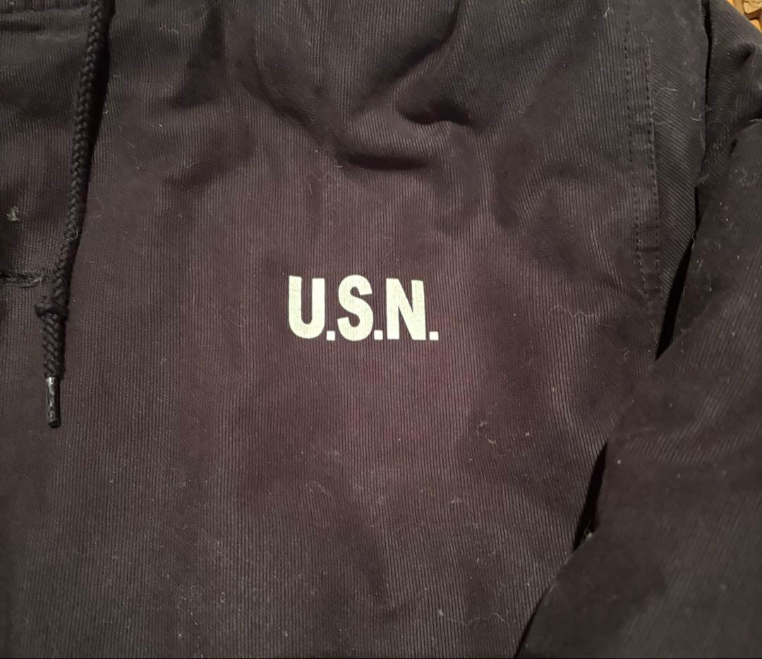 AVIREX アヴィレックス U.S.N フード付き ミリタリージャケット