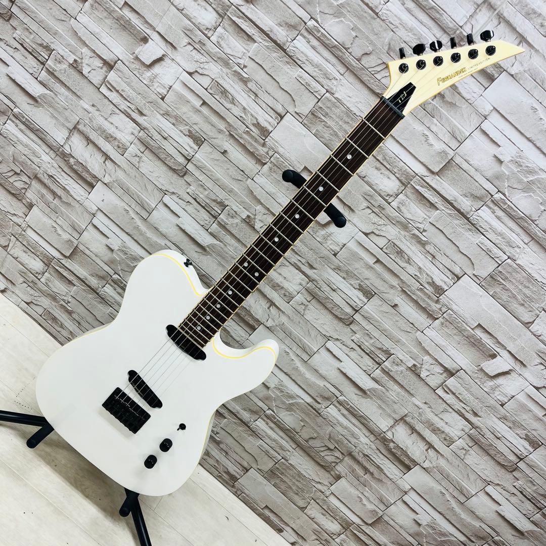 FERNANDES エレキギター テレキャスシェイプ TEJシリーズ ホワイト