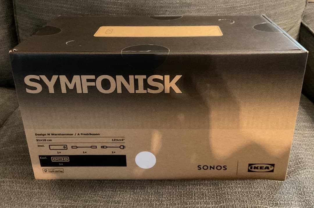 SONOS x IKEA SYMFONISK Wi-Fiスピーカー 白
