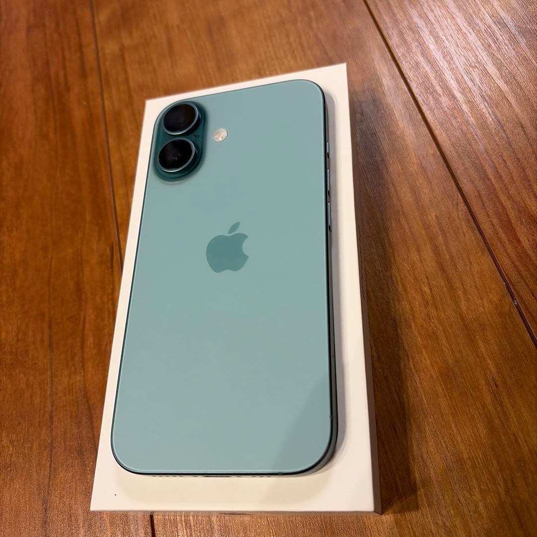 iPhone16 SIMフリー　128G 超美品　App Store 購入