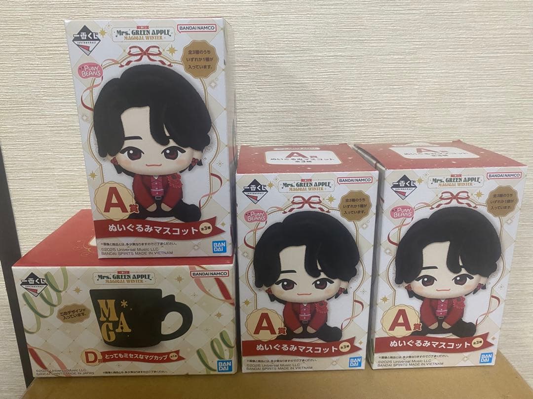 Mrs. GREEN APPLE ミセス 一番くじ A賞・D賞