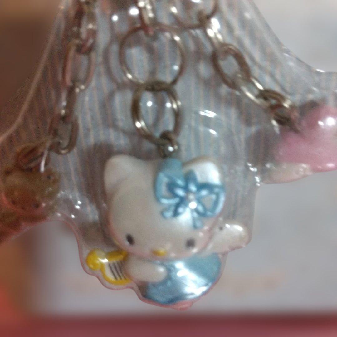 ★サンリオ ★エンジェルキティ チェーンマスコット　三連キーホルダー　超レア♡♡