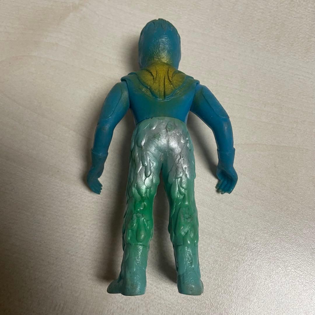 鉄人タイガーセブン　カッパ原人　ソフビ人形