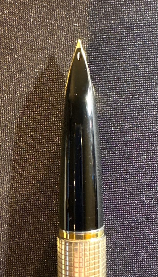 PILOTパイロットエリートスターリングシルバー 万年筆 ペン先/18K-750