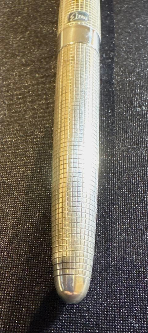 PILOTパイロットエリートスターリングシルバー 万年筆 ペン先/18K-750