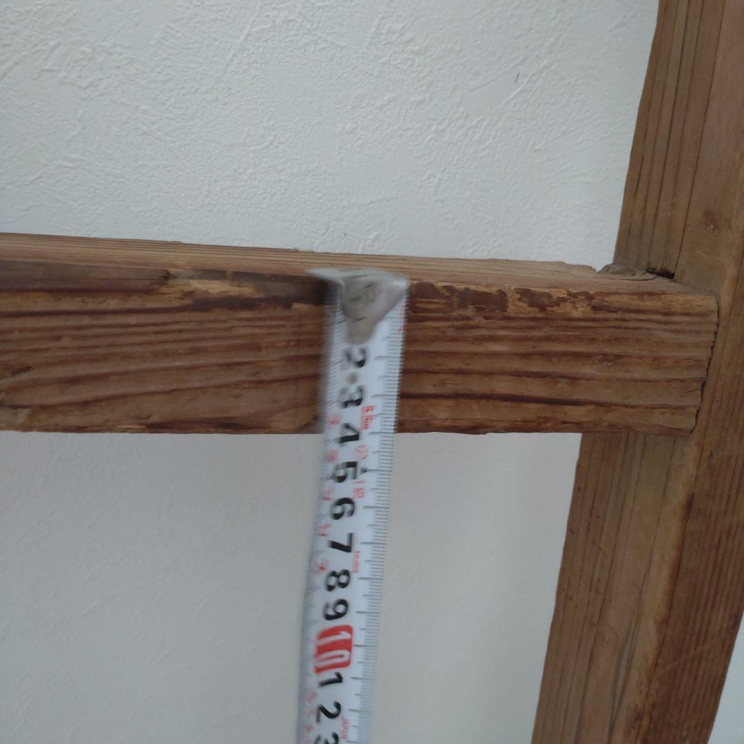 アンティーク　ハシゴ　ナチュラル　木造足場材