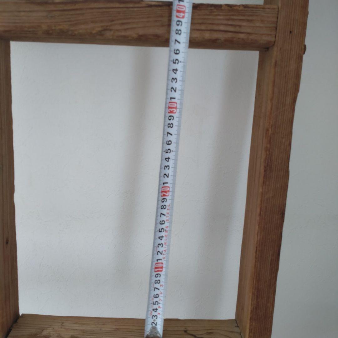 アンティーク　ハシゴ　ナチュラル　木造足場材