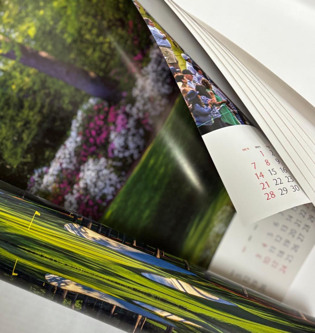 マスターズゴルフカレンダー4点セット 2026,2025,2024,2022