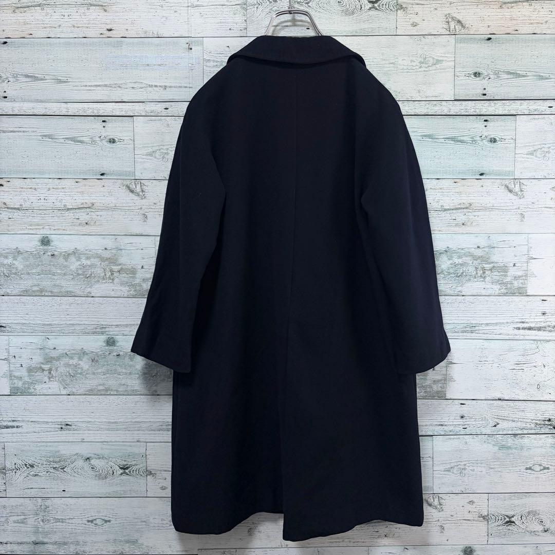 マーガレットハウエル　ワイドシルエットウールチェスターコート　ナチュラル系