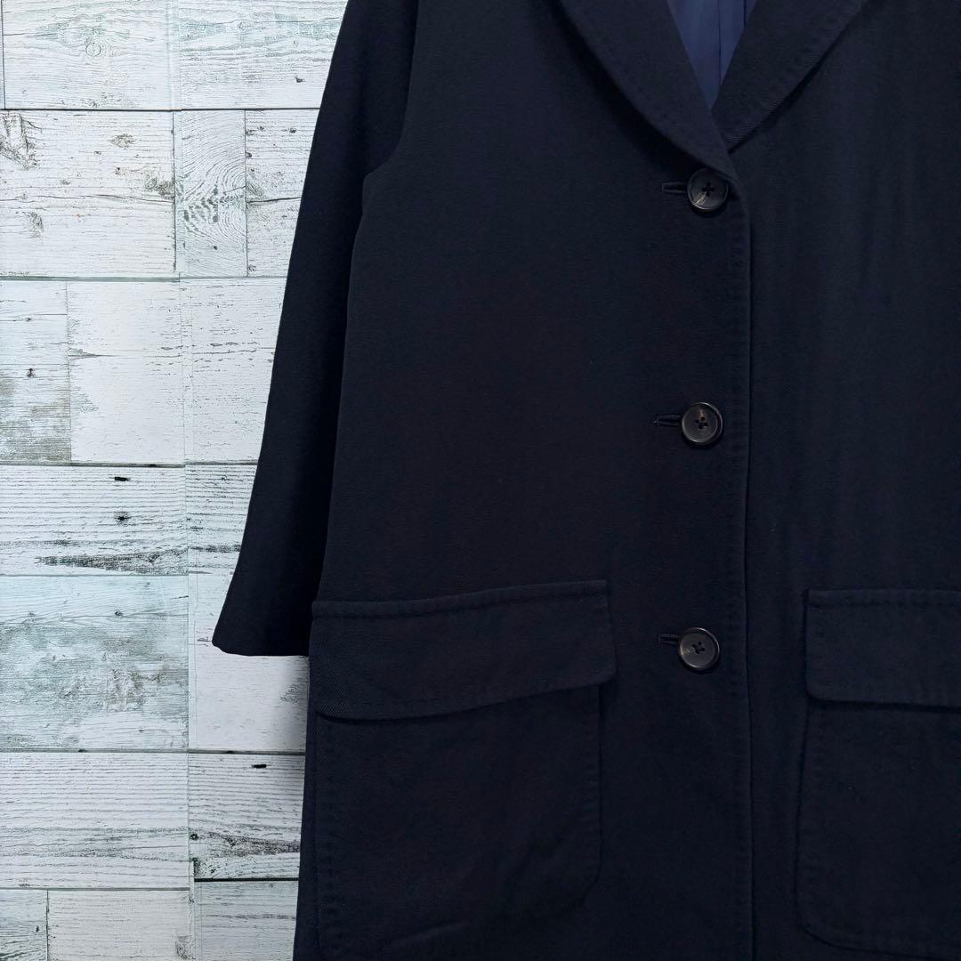 マーガレットハウエル　ワイドシルエットウールチェスターコート　ナチュラル系